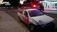 Batida entre carros deixa mulher ferida em Toledo