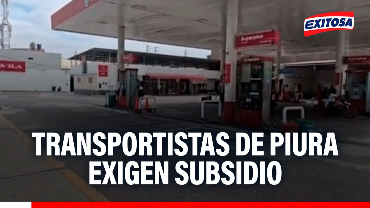 Transportistas de Piura exigen subsidio de combustible para empresas concesionarias