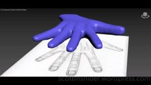 Grabovski: 3DS MAX Practice Polygon Modeling Hand Model Video #15 (08-22-2026)