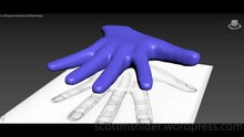 Grabovski: 3DS MAX Practice Polygon Modeling Hand Model Video #17 (08-22-2026)