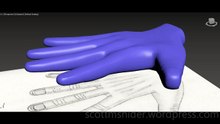 Grabovski: 3DS MAX Practice Polygon Modeling Hand Model Video #18 (08-22-2026)