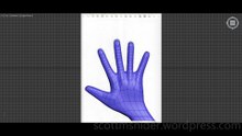 Grabovski: 3DS MAX Practice Polygon Modeling Hand Model Video #21 (08-22-2026)