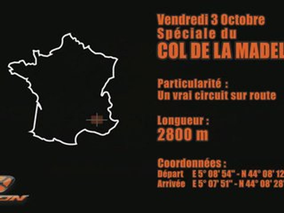 spéciale n°9 au col de la Madeleine : Dark Dog Tour 2008