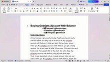 A Step-by-Step Guide To B,uy~ing Onlyfans Account With Balance