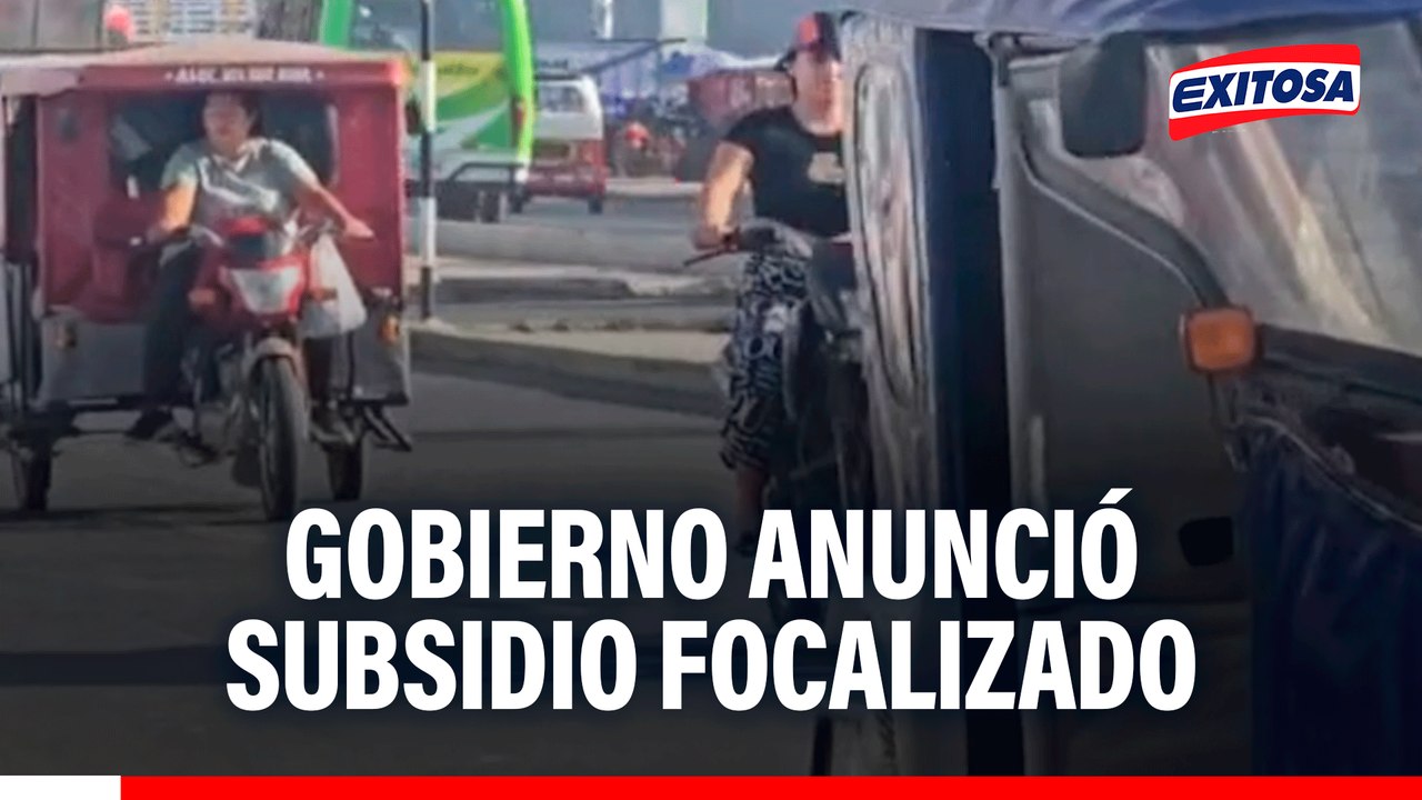 Mototaxistas de Piura celebran subsidio de combustible: “Una alegría nacional”