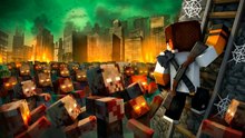 Nueva serie de apocalipsis zombie con Cursed Walking en Minecraft