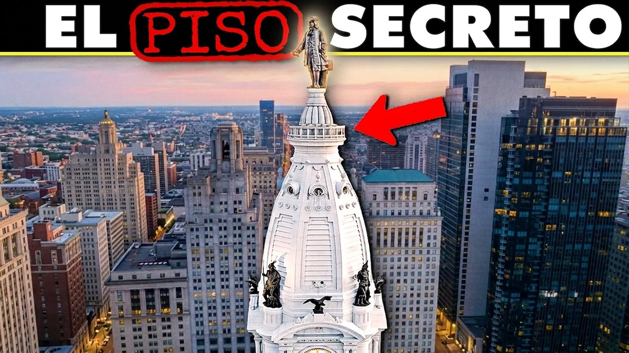 ¿Qué hay dentro del cuarto secreto en la torre del Ayuntamiento de Filadelfia?