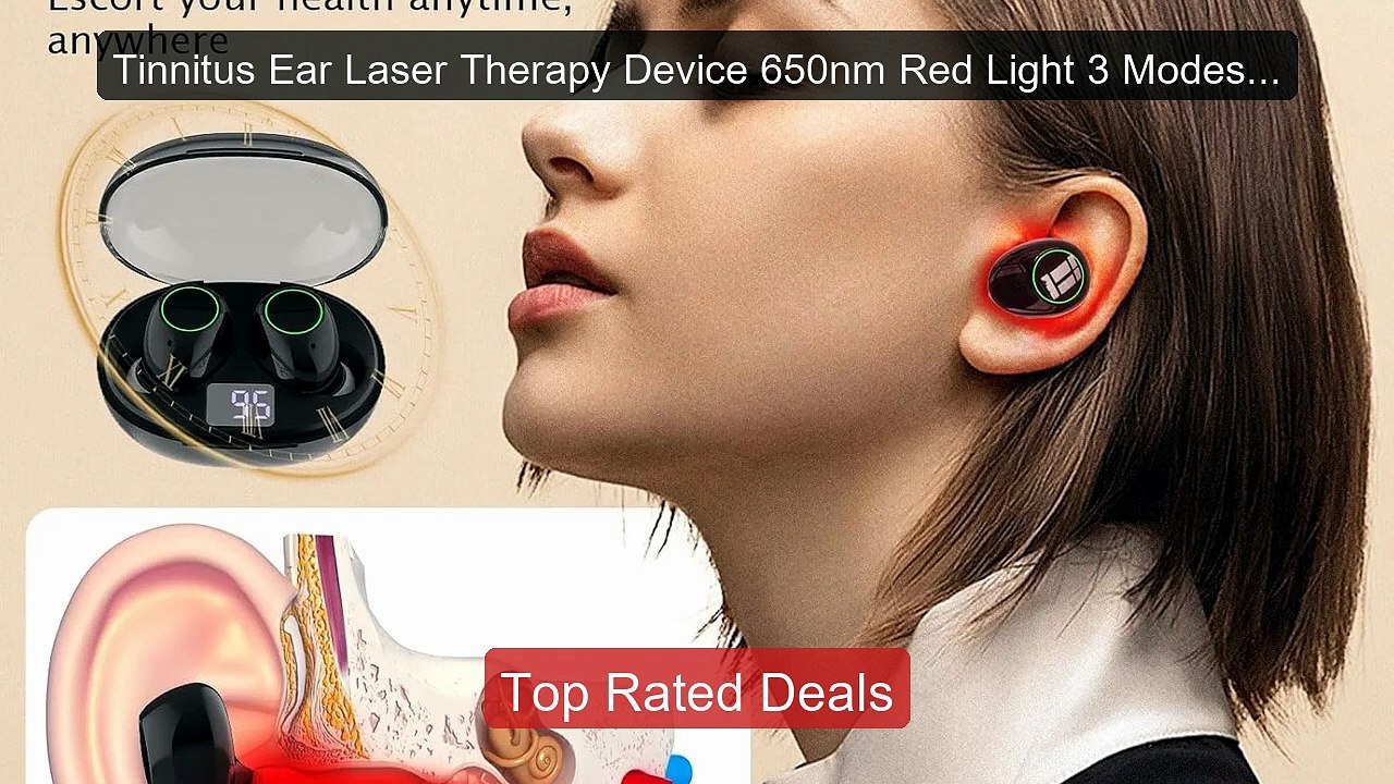 Tinnitus Ear Laser Therapy Device 650nm Red Lig...