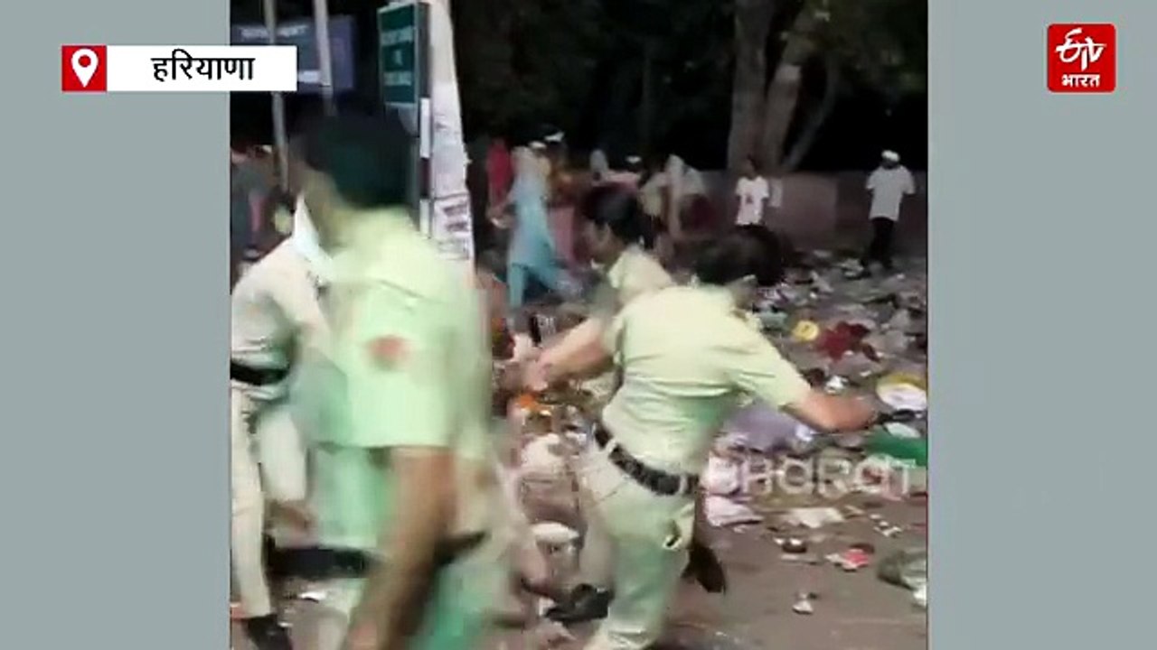 हिसार में कूड़ा उठाने पर विवाद, प्रदर्शनकारियों...