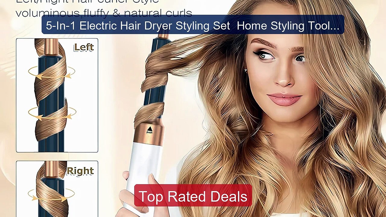 5-In-1 Electric Hair Dryer Styling Set  Home St...