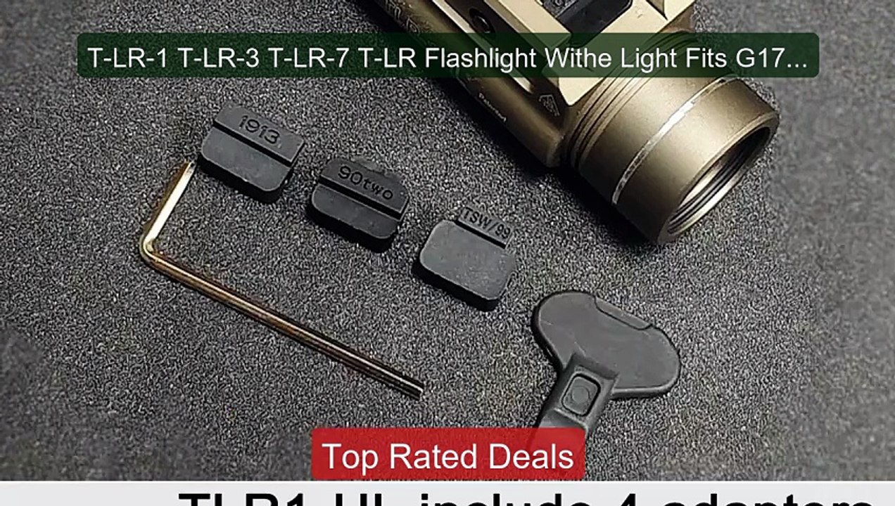 T-LR-1 T-LR-3 T-LR-7 T-LR Flashlight Withe Ligh...