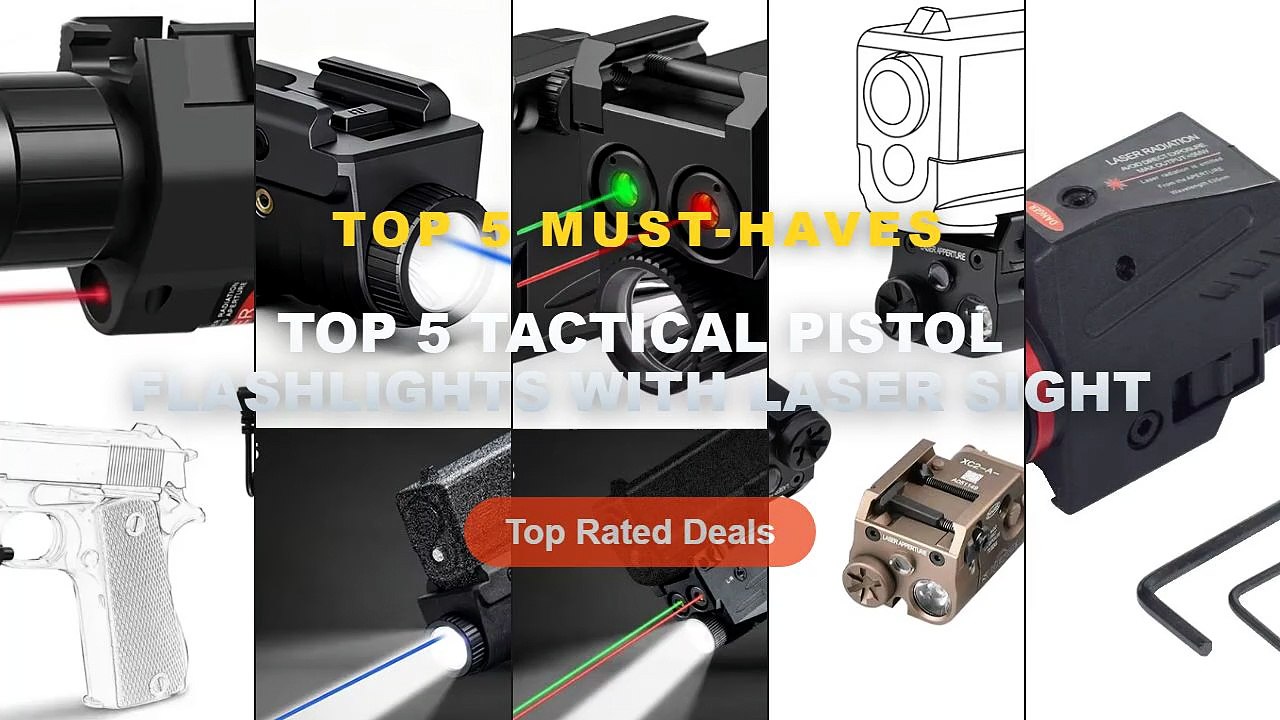 Best Top 5 Tactical Pistol Flashlights With Las...