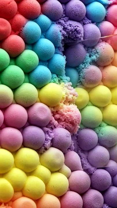 Rainbow Memory Foam Bubble Wall ASMR 🌈 | Satisfying Compression