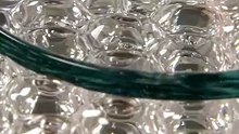 Honeycomb Jelly Pressed by Glass ASMR 🍯 | Satisfying Squish