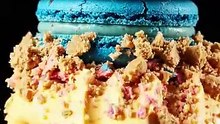 Hydraulic Press Crushing Macarons ASMR 💥🍪 | Satisfying Crunch