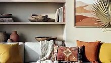 Warm Earthy Boho Living Room Ideas: Aesthetic Terracotta Home Decor Inspiration For A Cozy Warm Space! 🌾✨