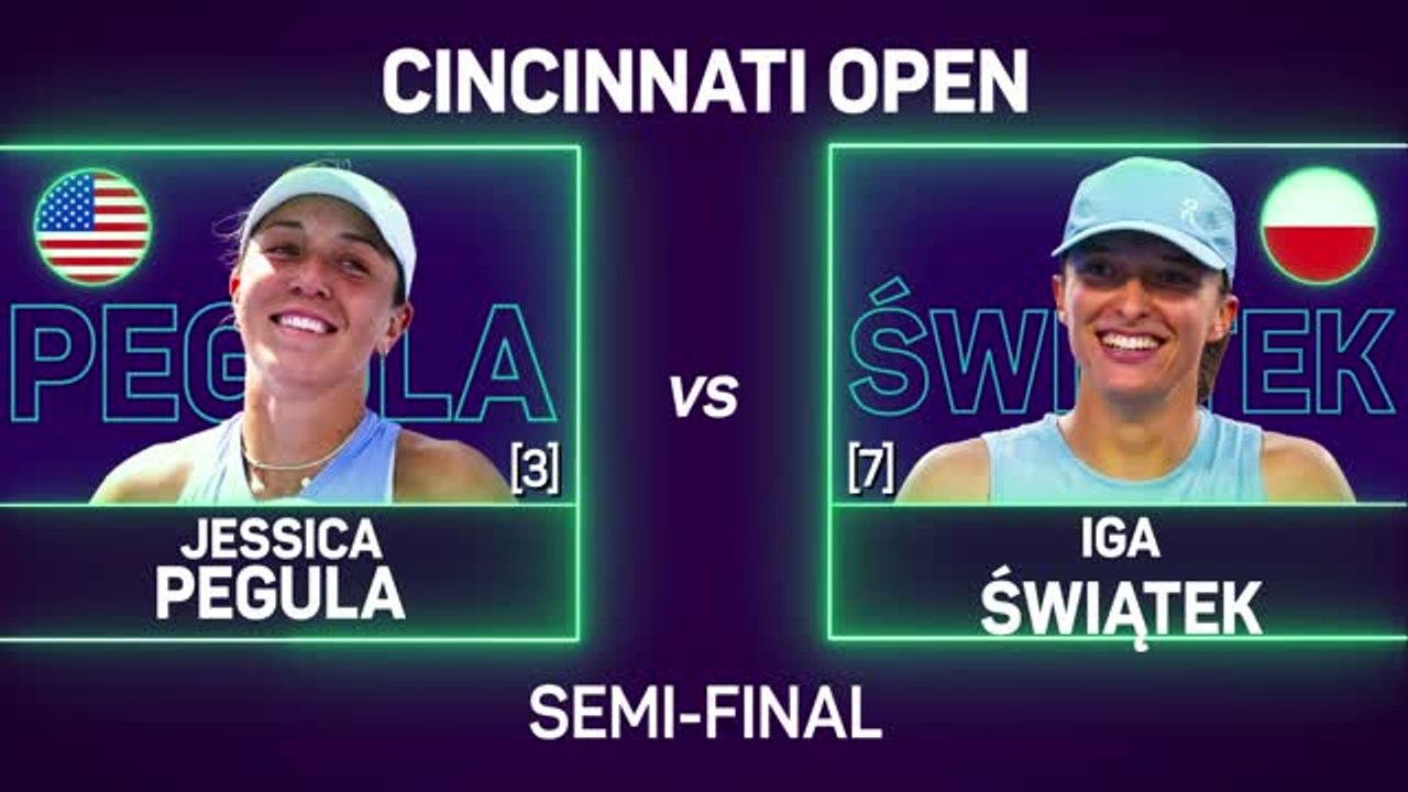 Pegula outlasts Swiatek in Cincinnati Open thri...