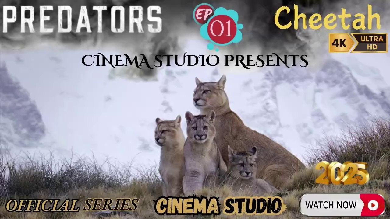 PREDATORS - Season 1 Episode 1 - CHEETAH Nature...