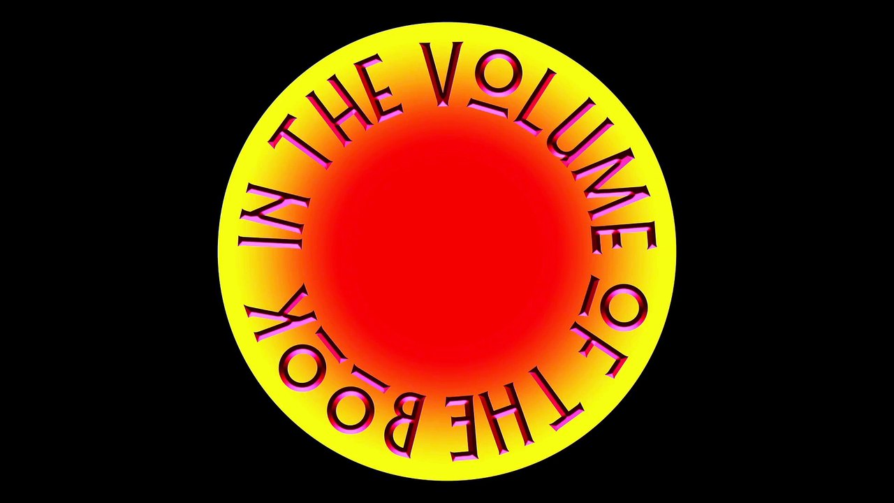 In The Volume Of The Book
