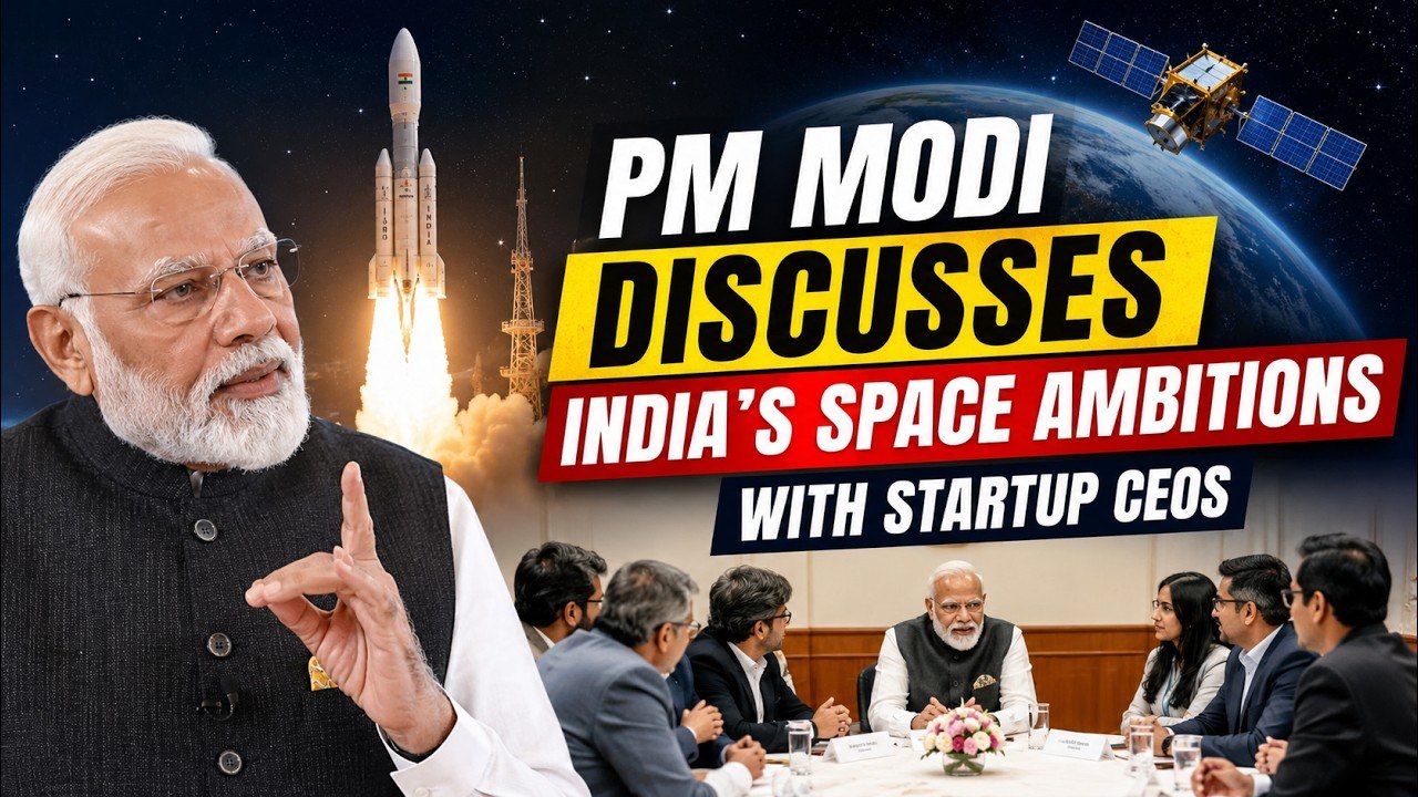 Future of Space Startups in India | PM Modi Mee...