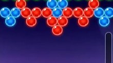 Bubble Shooter Game with Glowing Neon Theme - Play on Dhapaak