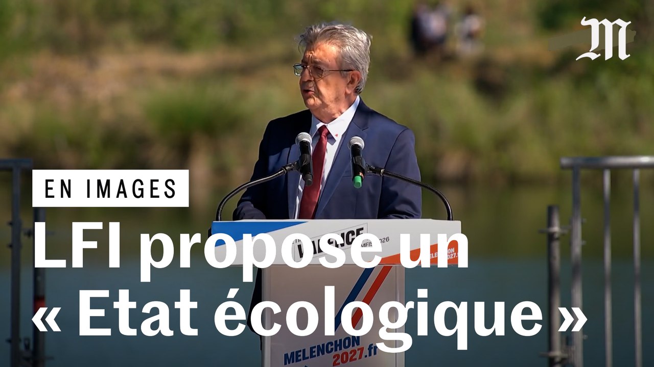 Université d'été de LFI : Jean-Luc Mélenchon pr...