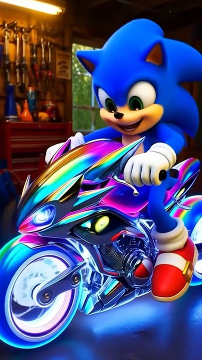 Sonic’s Bike!!