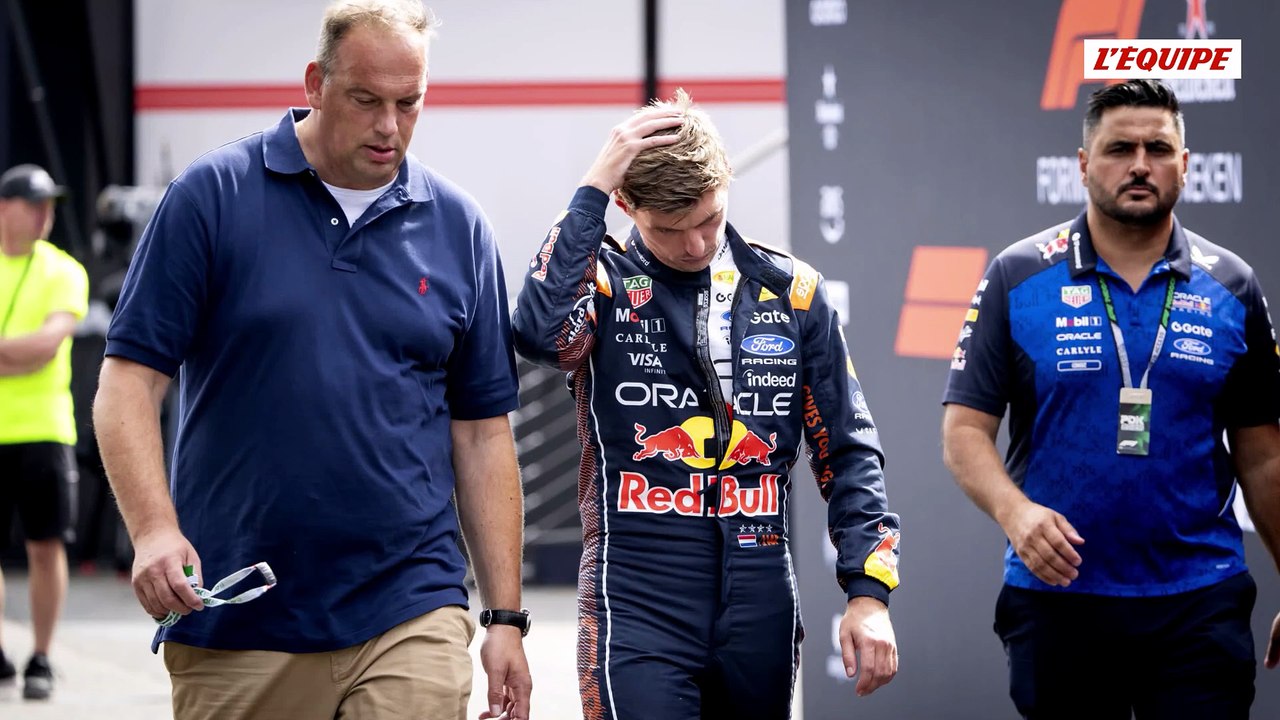 Victime d'un gros crash, Max Verstappen éliminé...