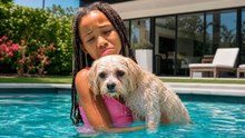 Kiki le salvó la vida a su perrito