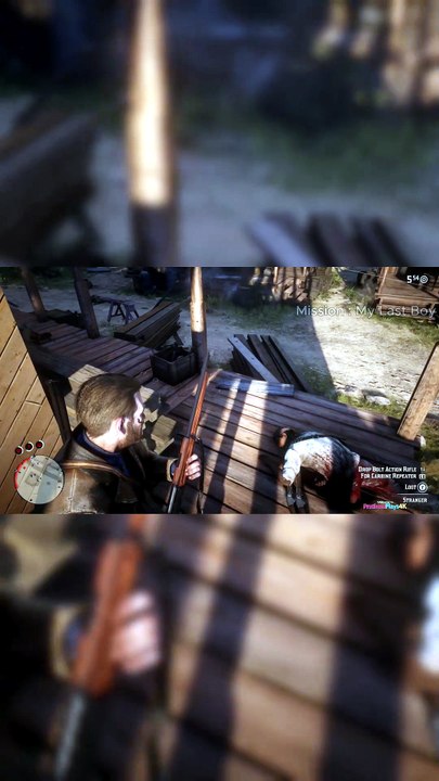 Oil Field Maxim Gun Scene RDR2 Mission My Last Boy