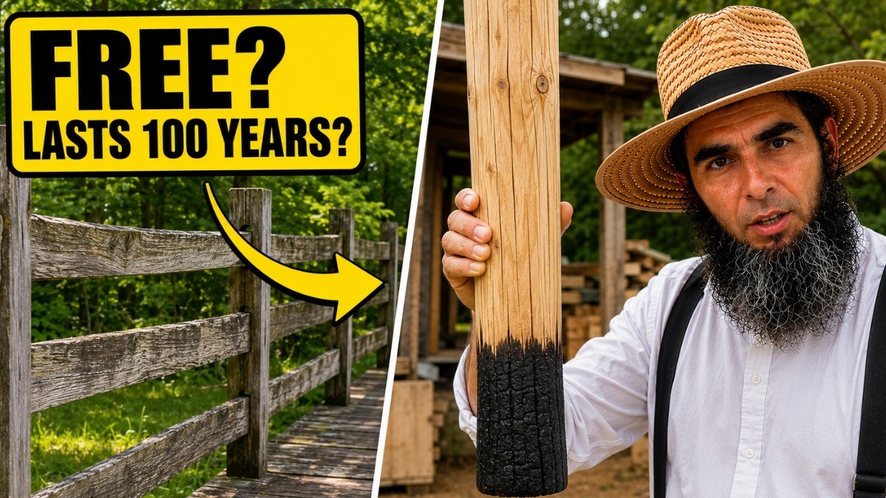 The FREE Wood Preservative That Makes Fences Last 100 YEARS