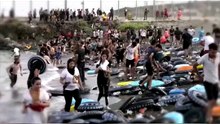 A invasão que chocou o mundo 60 mil marroquinos na Espanha