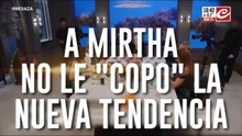 ¡Momento bizarro en la mesaza! Beto Casella desafió a Mirtha a "farmear aura" y la diva lo cortó en seco