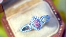 Is This The Most Beautiful Pink Ring? 💍✨ #finejewelry #shorts #aesthetic #style #craftsmanship #pov