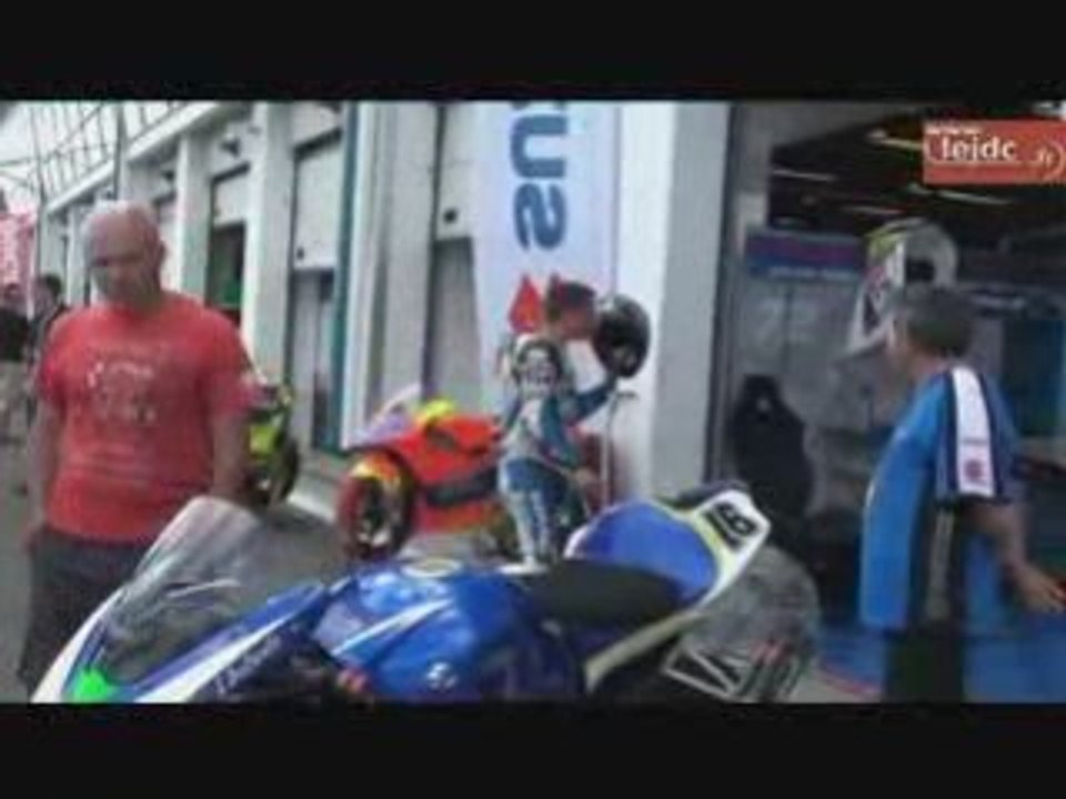 Damien Saulnier, manager du Junior Team Suzuki