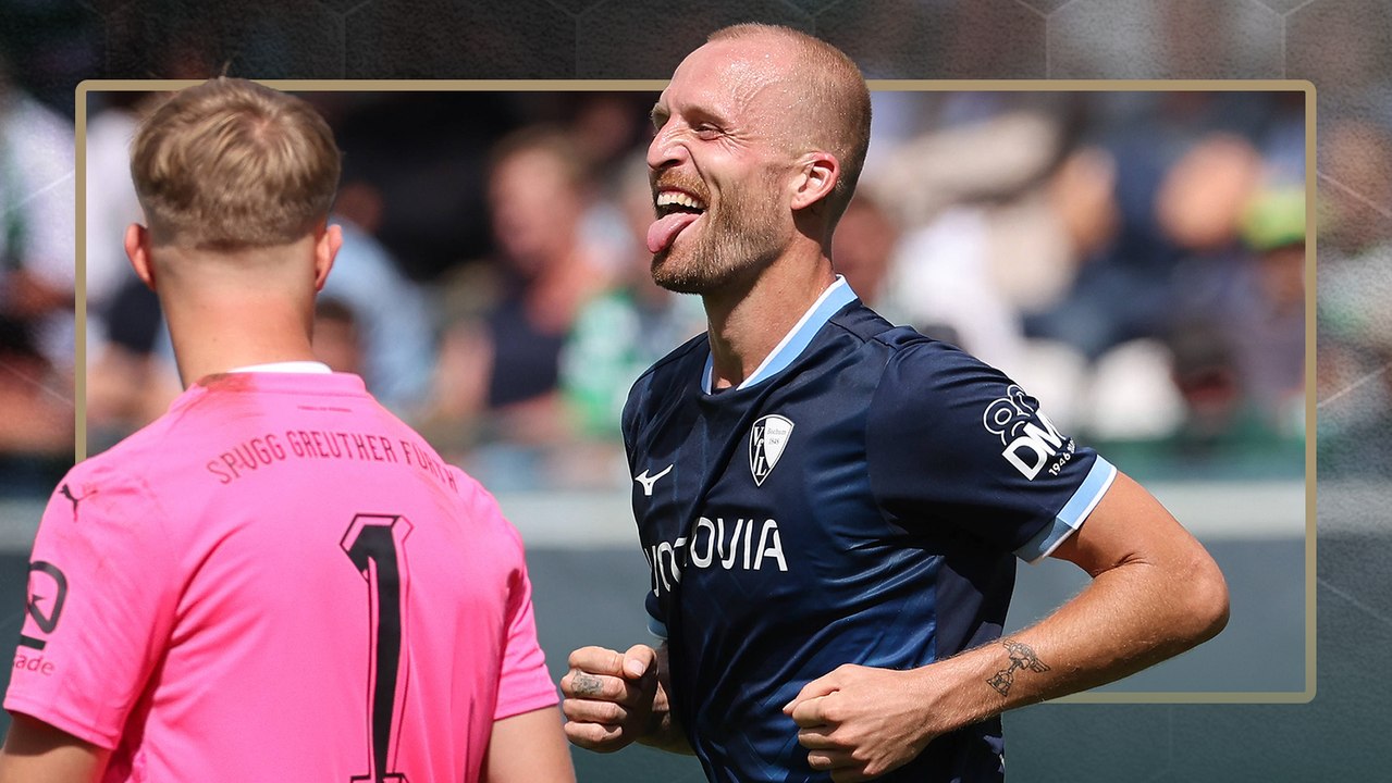 Starker Hofmann-Dropkick: Bochum wirft Fürth raus
