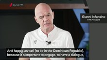 Infantino ignores Concacaf President and attends event