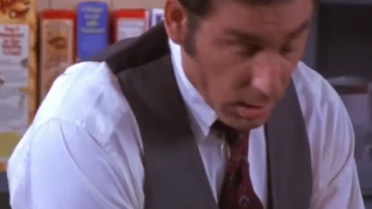 Kramer Has a Tough Day at the Office on Seinfeld