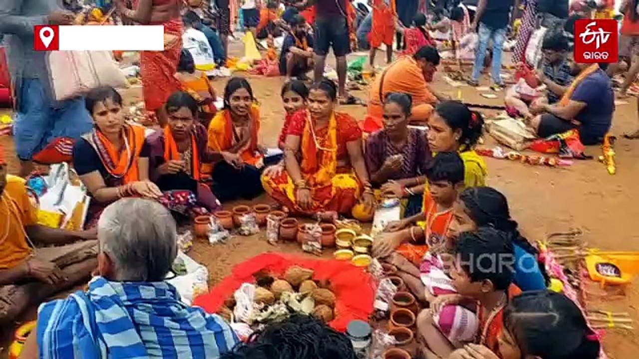 ଦେଢ ଲକ୍ଷ ଟଙ୍କାର ଭାର କାନ୍ଧେଇ ପାଣି ଢାଳିବେ କାଉଡିଆ...