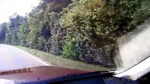 Im Audi 80 von Unterbechingen nach Haunsheim (Bay.)