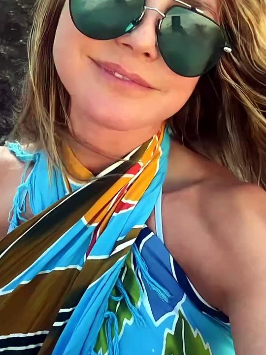 Heidi Klum is a tease in sultry beach video