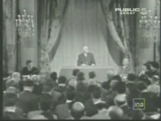 De Gaulle parlant du  vrai visage d'israel!