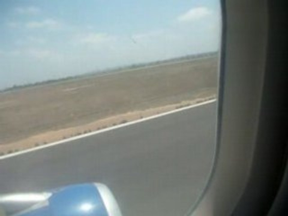 Espagne atterrissage en avion