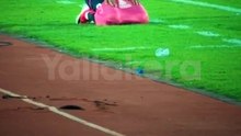 الصلاة قبل كل شيء.. لقطة رائعة بطلها لاعب الشرقية إنبي خلال مباراة الأهلي
