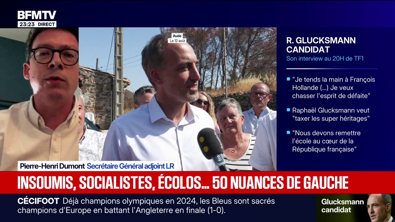 Raphaël Glucksmann candidat à la présidentielle...