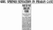 Wednesday, 9th July 1913 Girl Springs Sensation in Phagan Case