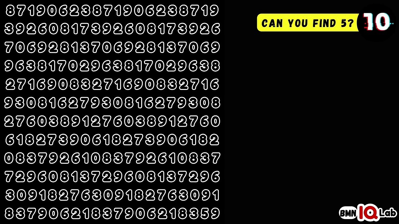 #TestYourEyes 🧪👀 Can You find 5? 🔎