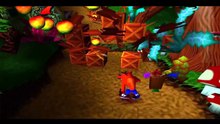 Crash Bandicot 1 - #26 Rolling Stones Walkthrough (No Damage + Gems)  [PS1] [PlayStation]