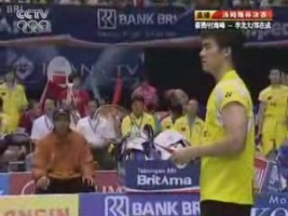 2008 Badminton Thomas Cup Final MD1 game 1 1/2