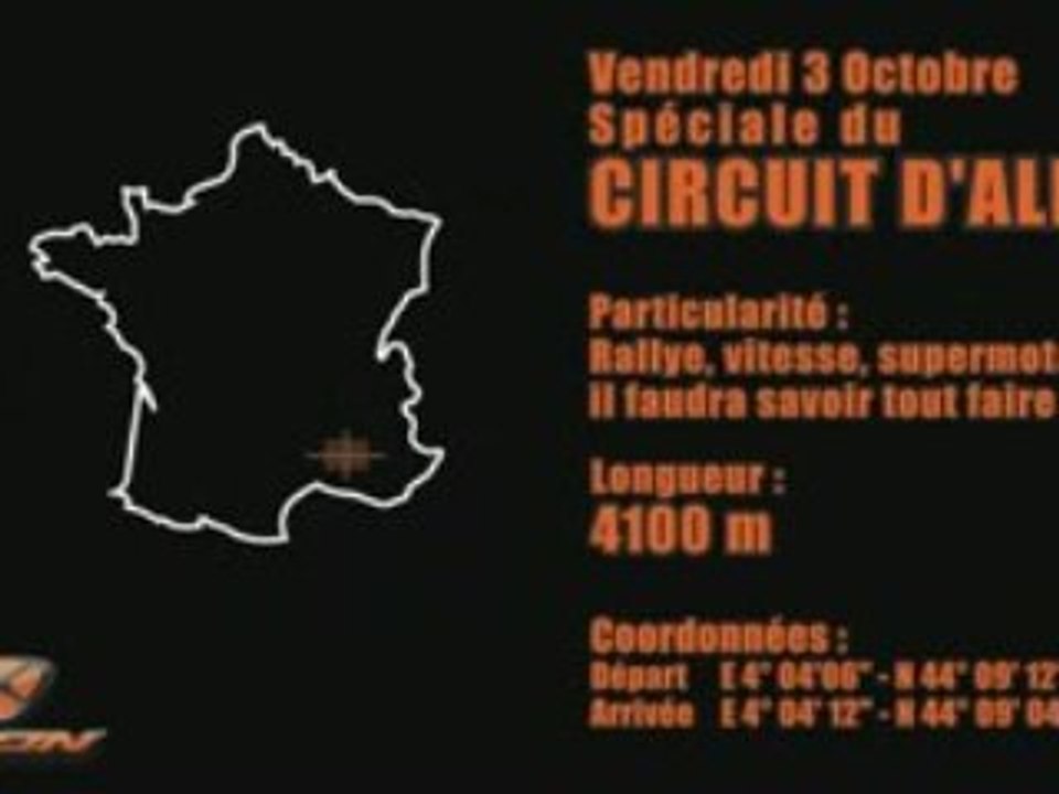 Speciale n°8 circuit d'ales :  Vidéo Dark Dog Tour 2008